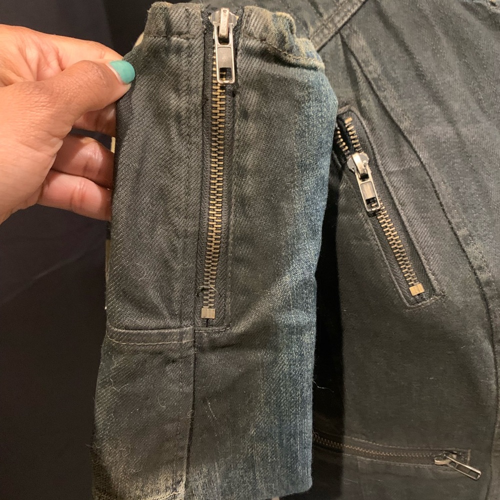 Multicolored Denim Jacket - Picture 4 of 5